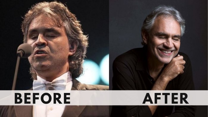 Andrea Bocelli's Weight Loss